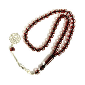 Cuentas de oración musulmana, pulsera de estilo árabe, 45 cuentas de alabanza de resina, Rosario de adoración musulmana, una fusión de fe y arte musulmán Tasbih - Product Image 3