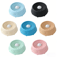 Bol à lécher sphérique antidérapant VaryWell en silicone pour animaux de compagnie, 100 % sans BPA, avec boule roulante intégrée, très populaire
