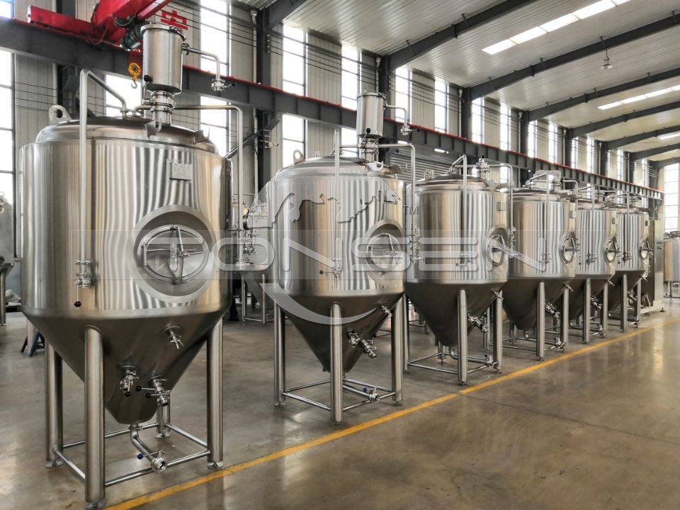 Isobariques Cuve De Fermentation De Bière 500L Fermenteur Conique