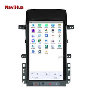 NaviHua 13,6 pulgadas <span class=keywords><strong>Android</strong></span> 11,0 GPS de navegación del coche reproductor de DVD para Tesla estilo Chevrolet Captiva 2008-2012 mantener Original AC - Product Image 4