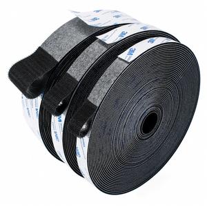 Rouleau de bande auto-agrippante auto-adhésive 100 % nylon, bande Velcro en tissu nylon, Velcro à forte adhérence - Product Image 2
