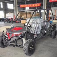 Kart de course K7XC-4 300CC à refroidissement par eau, 4 temps, 4 places, suspension indépendante, transmission par chaîne, faible MOQ, OEM, directement de l'usine