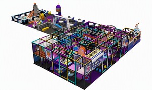 Nuevo Diseño, Precio de Fábrica, Atractivo Parque Infantil, Parque de Diversiones para Niños, Set de Piscina de Pelotas, Equipo de Juegos para Interiores - Product Image 3