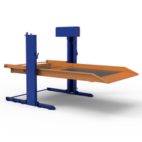 Élévateur de stationnement mécanique à 2 poteaux de haute qualité, double niveau, pour voitures, gain de place, pour usage domestique et professionnel, certifié CE, prise en charge OEM