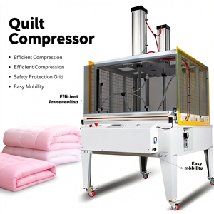 MB1000D EU Commercial Grade Pneumatic Compression Equipment for <b>Textiles</b> and Storage Seasonal Clothing <b>Packaging</b> Commercial Grad - Product Image 4