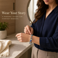 Nouveau Bracelet SUIDING en Alliage avec Breloque Patte et Perles en Verre Cristal – Tendance pour Femmes et Enfants, Idéal pour le Quotidien et comme Cadeau