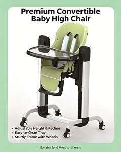 <span class=keywords><strong>Chaise</strong></span> haute multifonctionnelle 3 en 1 réglable en hauteur sur 6 positions, <span class=keywords><strong>chaise</strong></span> haute pour bébé, <span class=keywords><strong>chaise</strong></span> haute à bascule pour bébé - Product Image 1