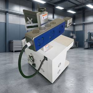 Desktop Portable Mopa CO2 Fly <b>Laser</b> Marking <b>Machine</b> for Wood DXF/AI/DWG/DST Support 30W/40W CNC Air-Cooled Bench-Top - Product Image 3