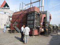 Chaudière à vapeur industrielle horizontale automatique à tubes de fumée en acier inoxydable Taishan, basse pression, au charbon, 4-25 tonnes, pour la production de sucre