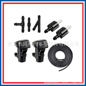Boquilla de lavado de capó con salida de 6 mm para Jeep Grand Cherokee, Dodge Durango, Chrysler 300, tipo mecánico de plástico - Product Image 5