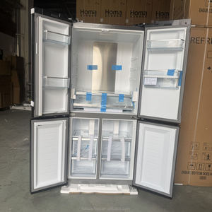 Quality Huazos Household Large Capacity <b>Refrigerator</b> 4 Door Black Glass Appliance Household <b>Refrigerator</b> - Product Image 5