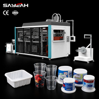 Machine de thermoformage plastique pour la fabrication de gobelets, assiettes et plateaux jetables en PP, PET, PS – Offre Spéciale