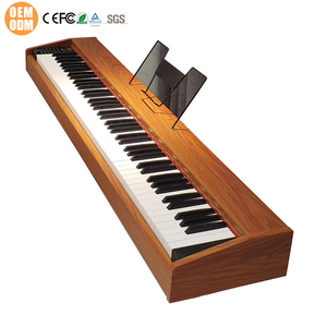 OEM Tùy Chỉnh Âm Nhạc Bàn Phím Đàn Piano Điện Tử 88 Phím Kỹ Thuật Số Đàn Piano Chuyên Nghiệp Xách Tay Tiêu Chuẩn Bàn Phím 1 Bàn Đạp Kỹ Thuật Số Đàn Piano - Product Image 1