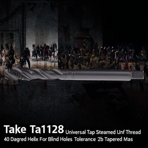 Ttake Ta1138 Universal <b>Tap</b> Steamed Unf <b>Thread</b> 40 Degree Helix For Blind Holes Tolerance 2b Tapered Mas - Product Image 3
