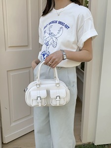 Ultima moda borsa in pelle per le donne giovani signore di lusso semplice chiusura a cerniera con manici - Product Image 2