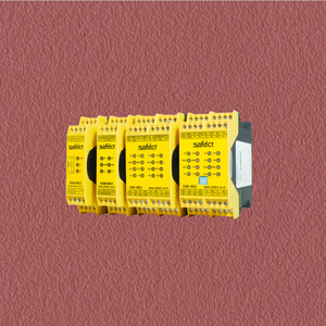 Unidad de Control de Seguridad SSM-MG2 con Conector Extraíble y Salida de Relé 2NO para Sistemas de Seguridad Industrial Plug-and-Play - Product Image 1