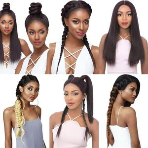 Di alta qualità 26 pollici alla rinfusa uncinetto Vixen <span class=keywords><strong>capelli</strong></span> 65 g/pz Afro crespo trecce lisci Pre-loop <span class=keywords><strong>capelli</strong></span> sintetici per le donne - Product Image 5