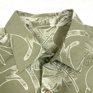 Kemeja Pria Retro Motif Bunga Cetak Digital Gaya Hawaii Kerah Tinggi Lengan Pendek Model Terbaru Musim Panas Kasual Ukuran Plus 6XL 2XL 3XL - Product Image 4