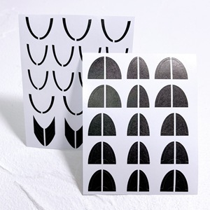 Nouvel arrivage : Pochoirs réutilisables pour ongles, autocollants aérographe en forme de V pour la peinture à la pulvérisation des ongles français - Product Image 5