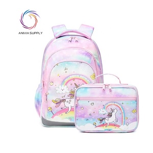 Sac à dos licorne pour enfant, <span class=keywords><strong>cartable</strong></span> personnalisé pour fille, collection 2025, vente chaude, sacs d'école personnalisés avec LOGO, OEM - Product Image 1