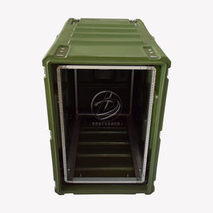 Boîtier de montage en rack rotomoulé, résistant aux chocs, étanche IP65, personnalisable OEM/ODM, 16U - Product Image 4