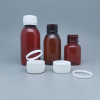 Échantillons Gratuits – Bouteilles de Sirop pour Animaux de Compagnie en PET de Bonne Qualité avec Bouchon à Vis et Impression Sérigraphique