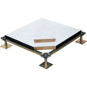 High density heavy loading capacity antistatic system wood core raised access floor