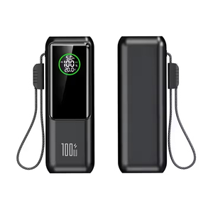 Banco de Energía de 100W con Carga Súper Rápida, 20000mAh, Cargador Súper Rápido de 100W con Cable Integrado para Portátiles, Teléfonos Móviles - Product Image 5
