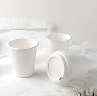 Gobelets à glace jetables anti-fuite en canne à sucre, 5 oz et 7 oz, en bagasse, prix d'usine, en vente
