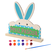 Décorations artisanales de bricolage inachevées pour le jeu créatif des vacances des enfants