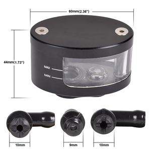 Réservoir universel rouge de frein d'embrayage de moto, cylindre de réservoir d'huile fluide, réservoir de tasse pour Honda Kawasaki Yamaha Suzuki - Product Image 2