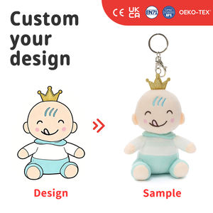 Porte-clés en peluche personnalisés Morismos : Animaux doux et câlins, design personnalisé selon la <span class=keywords><strong>peinture</strong></span>, conception IA - Product Image 6