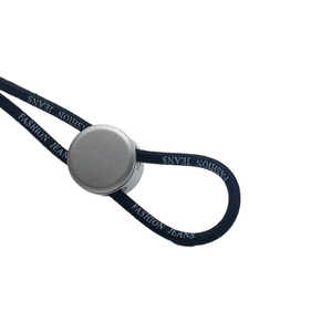 Mới nhất da vẽ <span class=keywords><strong>End</strong></span> khóa tùy chỉnh dây kim loại Stopper với logo - Product Image 6