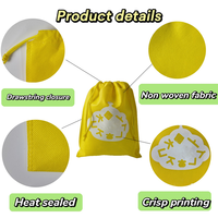 Sac anti-poussière réutilisable en non-tissé pour femme, avec logo personnalisé, emballage écologique et personnalisable pour vêtements et linge.