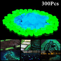 Pierres décoratives d'extérieur phosphorescentes Pierres lumineuses Petits cailloux lumineux Décorations d'extérieur pour allées et jardins