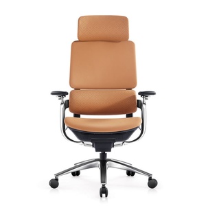 Chaise de bureau exécutive ergonomique moderne en cuir PU, confort de luxe, fonctionnalités réglables, garantie de 36 mois - Chine - Product Image 1