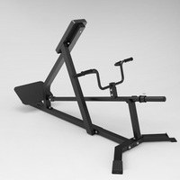 Poitrine supportée rangée gym Hip Thruster plaque chargée équipement chargé T-bar rangée