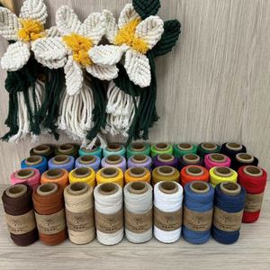 Hilo de Algodón Qinglian, Protección del Medio Ambiente, Patrón de Tótem, Tamaño Mediano, Accesorios para Pulseras y Cadenas de Muñeca, 1.0 mm/32 m, NEO - Product Image 2