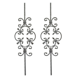 OUYA 12mm quadrato <span class=keywords><strong>in</strong></span> acciaio solido scherma picchetti <span class=keywords><strong>in</strong></span> ferro battuto materiale con struttura <span class=keywords><strong>in</strong></span> metallo trattata a pressione <span class=keywords><strong>in</strong></span> <span class=keywords><strong>legno</strong></span> aspetto naturale - Product Image 1