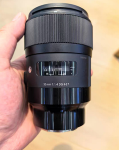 Objetivo 35mm f/1.4 Art E usado — leyenda del retrato, gran apertura f/1.4 con bokeh cremoso, en excelentes condiciones! - Product Image 2