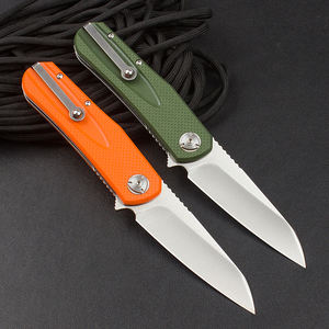 कस्टम <span class=keywords><strong>3</strong></span> इंच ब्लेड एडc पॉकेट चाकू 8c13 स्टील सर्वाइवल चाकू जी 10 हैंडल आउटडोर फोल्डिंग चाकू - Product Image 3