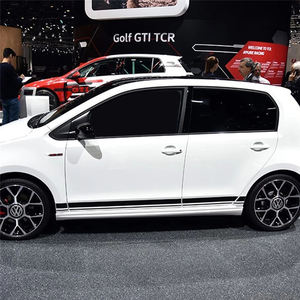 Adesivi e Decalcomanie in Vinile per Decorazione <span class=keywords><strong>Auto</strong></span>, Strisce Laterali per Carrozzeria <span class=keywords><strong>Volkswagen</strong></span> Polo Golf VW Up - Product Image 4