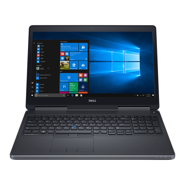 Original 95% New Laptop for Dell Precision 7520 Workstation I7-7th 16GB 512GB SSD 15.6-inch Laptop Discrete Graphics M2200M(4g)