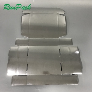 Cajas de cartón con logotipo personalizado, papel de aluminio impreso corrugado, aislante térmico, para <span class=keywords><strong>pizza</strong></span>, venta al por mayor - Product Image 3