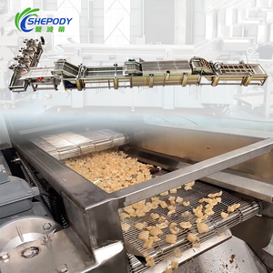 เครื่องทอดหนังหมูอัตโนมัติ Shepody รุ่น <span class=keywords><strong>Chicharron</strong></span> กำลังการผลิต 500 กก./ชม. เครื่องทอดไก่กรอบ เครื่องทอดหนังหมูกรอบ - Product Image 5