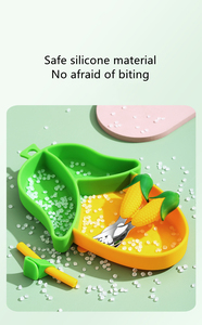 Vaisselle de maternelle de premier choix! Ensemble de couverts écologiques pour enfants favorisant la santé et la tranquillité d'esprit des <span class=keywords><strong>parents</strong></span> - Product Image 5