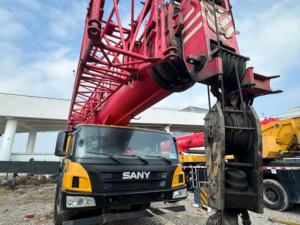 Grue sur camion Sany 80 tonnes d'occasion, équipement de levage lourd à vendre - Product Image 2