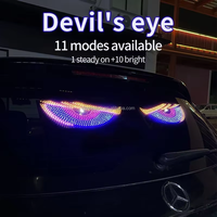 HYNBYZJ Nouveau Design Devil Eyes Led Matrix Panel Eye Lamp Soft Display Screen Window Programmable Flexible for Truck Cars