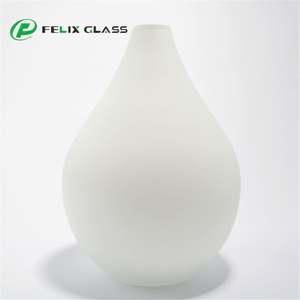 Cúpula de cristal opal blanco mate para lámpara de mesa, pantalla de cristal para candelabro o lámpara colgante - Product Image 2