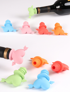 YDS a forma di cuore Bar in Silicone tappo per bottiglia di vino riutilizzabile - Product Image 4